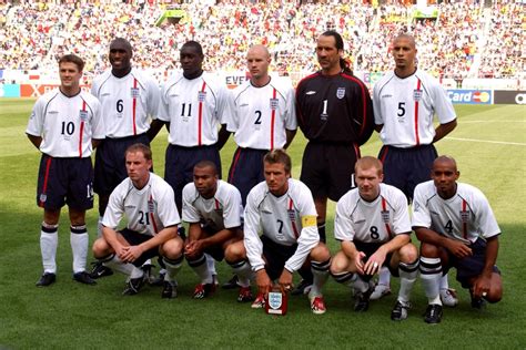 england 2002 world cup team v brazil